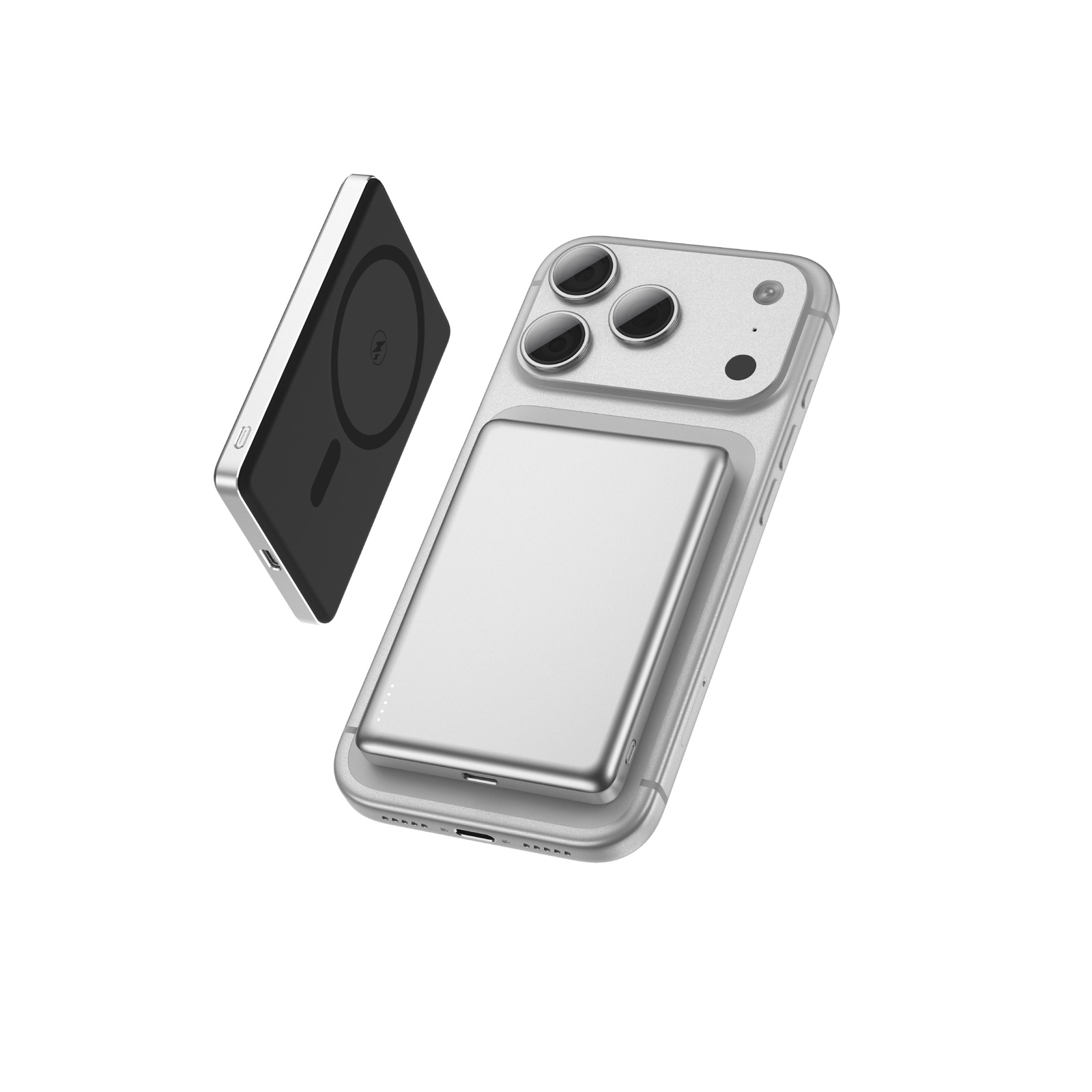 Slim magnetic power bank